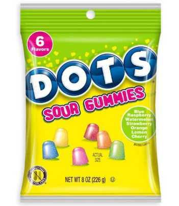 Toostie Dots Sour Gummies