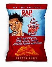 Exotic Rap Icon Chips Lil Baby-All in Hot Flavor
