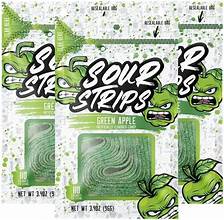 Sour Strips Green Apple