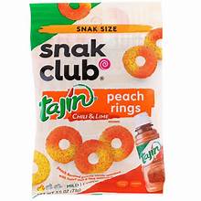 Snak Club Tajin Peach Rings