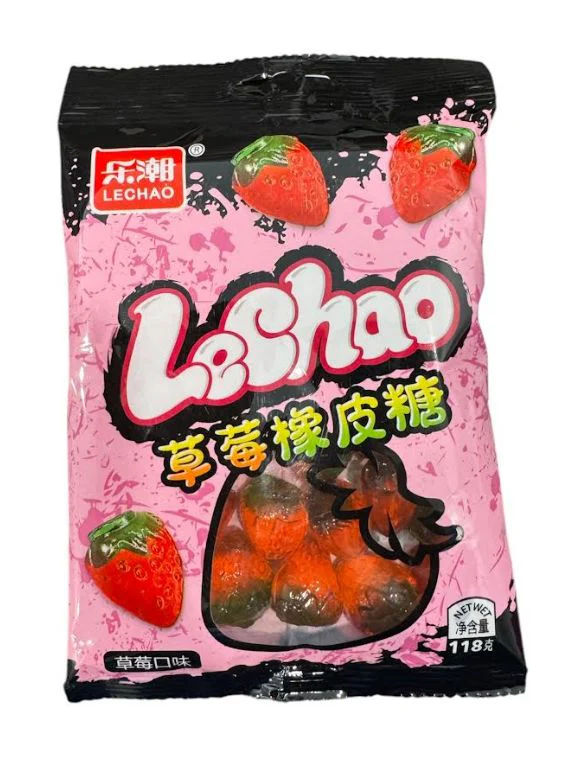 LeChao Strawberry Gummy Candy